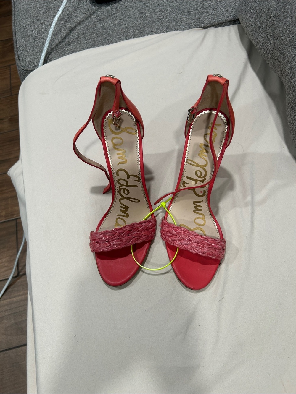Sam Edelman Coral Braided Strap Stiletto Sandals